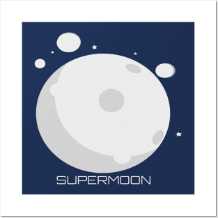 Supermoon Posters and Art